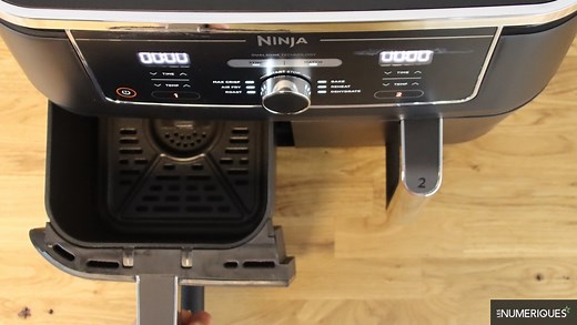 Test Ninja Foodi MAX DualZone AF400EU : une friteuse sans huile qui en a dans les tiroirs