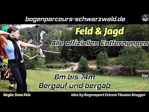 Field & Hunting PERFECT training. ALL official distances. Tom Brugger Bogensport Extrem Archery