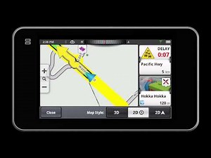 Navman Smaert GPS - How to View Traffic Updates and Re-route