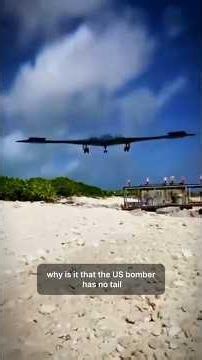 Why the B-2 Spirit Has No Tail | The Genius Behind Its Stealth Design