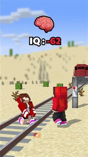 Low IQ vs High IQ Train Escape | Maizen Minecraft Animation
