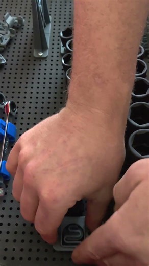 Toolgrid Socket Rail Mounting Clips: The Ultimate Bridge for Your Toolbox!