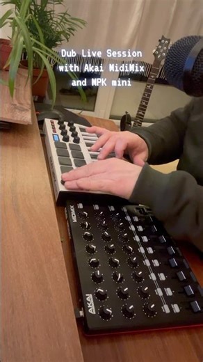 Live Dub Session 🎹🔊 Akai MPK mini & Akai MidiMix in action #akaimpkmini #akai #midimix