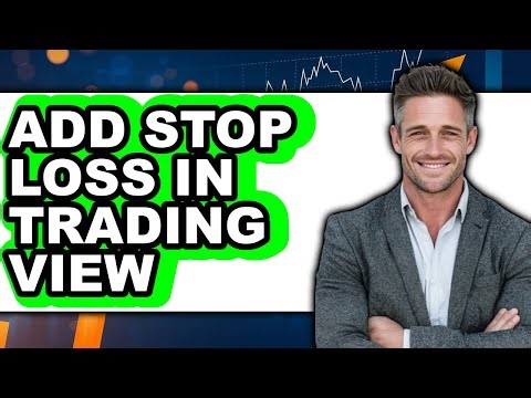How to Add Stop Loss in Trading View (easy Method)