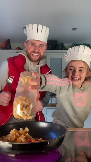 we made rainbow popcorn 🤯🌈🤪 @abcdlexi123