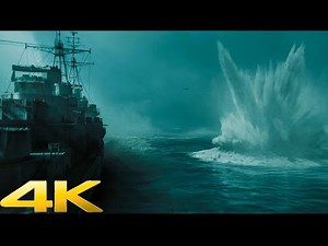 Nazis Nuclear Submarine Bombing Scene 4K The Ministry of Ungentlemanly Warfare 2024