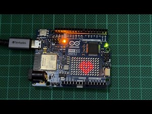 Powering Up the Arduino Uno R4 WiFi Microcontroller for the First Time