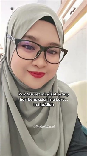 Walaupun dah berumur.. Ilmu tetap kena cari & sentiasa upgrade