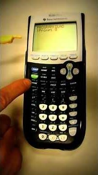 -How To- Program Your Calculator Quadratic Equation TI-83-84 Plus