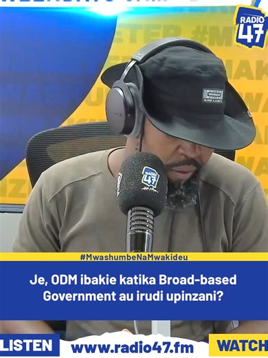 ODM ikae upande wa kina Edwin Sifuna au upande wa Oburu Odinga? #HapaNdipo #MwashumbeNaMwakideu