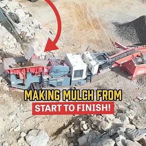 Making Mulch and Recycling Concrete | Letsdig18