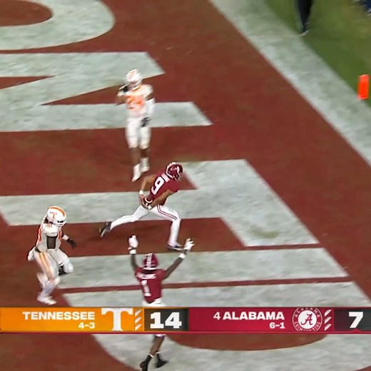 The first player with 350 passing yards and 2 rush TD in a game in Alabama Football history: Bryce Young 🔥🔥 | SEC Network