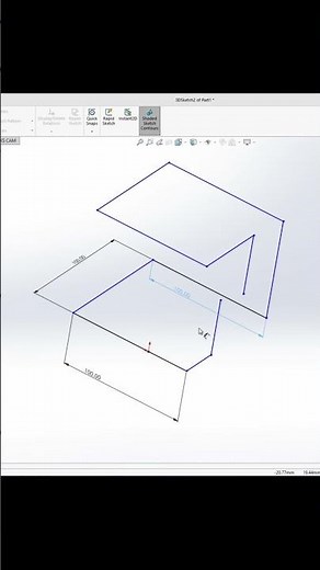 Modeling 3D Pipe Lines in SolidWorks | Piping Design Tutorial #automobile #cadsoftwaretutorial #cad