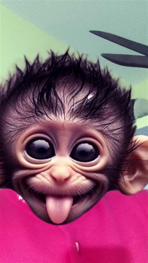 cut baby monkey #funny #comedy 😂😂