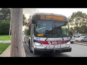 Septa RT 33 - 23rd-Venango (Clever Devices)￼ (XDE40)