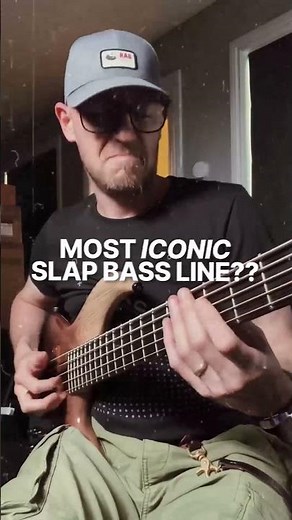 Most ICONIC slap bass line? 🤔