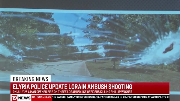 Man who shot 3 Lorain police officers in ambush had 100 pounds of explosive material in his car