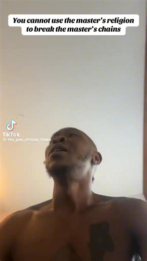 2.9K views · 197 reactions | You can't use the masters religion to break the masters chains. It's impossible. Religion perfected colonization and ensured the mental chains' safety. #fypシ゚viralシ #trendingreelsvideo | MsBaba | Facebook