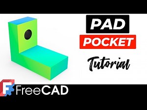 FreeCAD 1.0 - Complete Beginner Tutorial Step by Step Exercise 1
