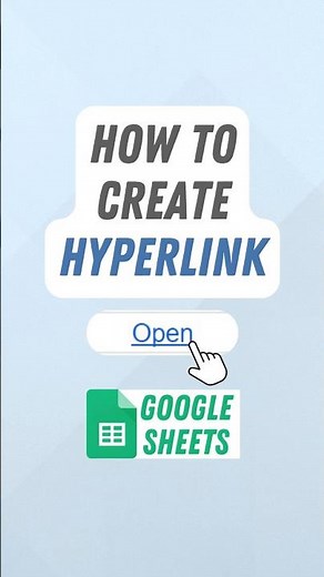 How to Create a Hyperlink in Google Sheets (Using the HYPERLINK Function)