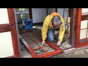 Part 17: How to build a Japanese tea house - Finishing the Shoji doors