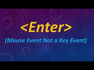 Python GUI tkinter Events and Binding Lec 2