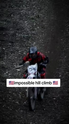 impossible hill climb #hillclimb #dirtbike #moto #fyp #fail | Dirt Bike Hill Climb