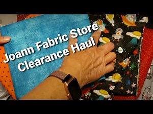 Joann Clearance Store, Shop and Haul