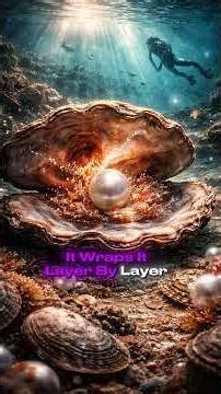 Pearls are made from Pain, the Process of making Pearls in Shell