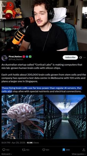 brain cells to power data centers