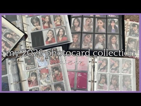 my entire kpop photocard collection 2026