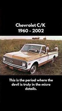 Four Decades of Dominance: The Full History of the Chevrolet C/K Pickup
