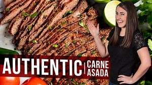 ✅ Recipe: https://thestayathomechef.com/authentic-carne-asada/ Marinated flank or skirt steak is grilled to perfection for the best Authentic Carne Asada recipe. This tender, grilled meat is full of authentic Mexican flavor. | The Stay At Home Chef