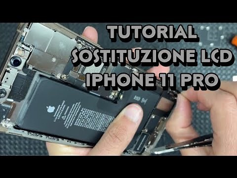 Sostituzione schermo lcd iphone 11 pro/pro max - Video Tutorial/Guida in italiano - Disassembly