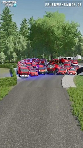 LS22 - Trailer - Alle FEUERWEHR Fahrzeuge die zum Download sind! - Feuerwehrmods.de #shorts #ls22