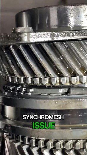 Gearbox synchromesh issue explained #mechanic