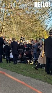 WATCH: Princess Charlotte takes selfies with royal fans on Christmas Day