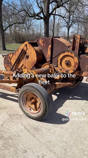 Adding a Vintage Baler to the Farm Fleet