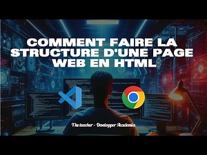 ~ Developper Academia | Comment faire la structure d'un fichier HTML