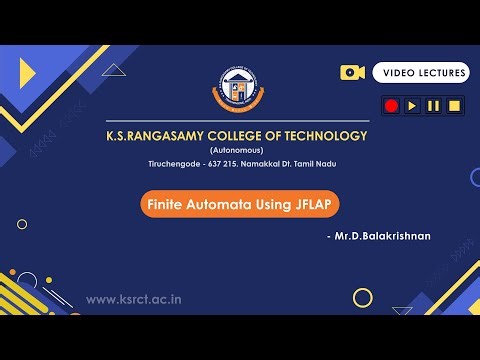 Finite Automata Using JFLAP