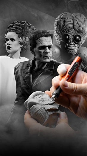 Sideshow on Instagram: "Join the creative staff at Sideshow as they reflect on bringing the Universal Monsters back into our horror collection three decades after we began with them. We're giving you a special look behind the scenes of several brand-new Premium Format™ and Premium Format Mixed Media™ Figures. Two Frankenstein 1:4 statues are available to pre-order NOW, with the Bride of Frankenstein, Metaluna Mutant, and the Creature from the Black Lagoon coming soon. @officialuniversalhorror #U
