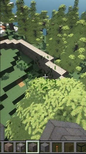 Minecraft RTX Realistic gameplay || Minecraft Java Edition Mode RTX gameplay || MINECRAFT #shorts