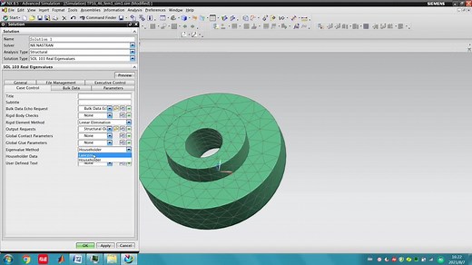 NX NASTRAN模态分析演示