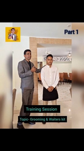 24K views · 421 reactions | Training Session- Waiters' Grooming & Waiters Kit #hospitalitytraining | Service Nexus | Facebook