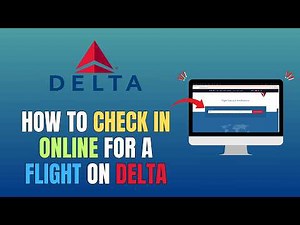 HOW TO CHECK IN ONLINE FOR A FLIGHT ON DELTA (UPDATE 2026)