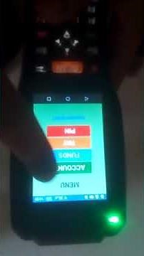 NFC Card Enable PDA Device & Apps Live Demo