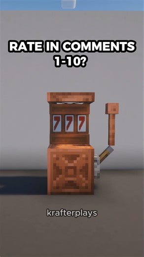 Minecraft slot machine DESIGN!!!🎰