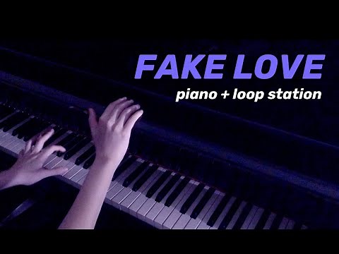 BTS (방탄소년단) - FAKE LOVE - Piano Cover with Looping
