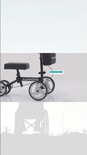 elenker knee walker | drive knee scooter | kneerover scooter | steerable knee walker