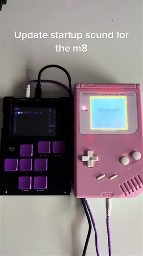 Recreating Gameboy Startup Sound on Dirtywave M8tracker